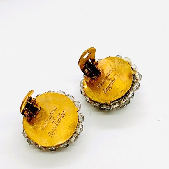 Rare Vintage Designer Coppola E Toppo Earrings - Picture 5 of 12